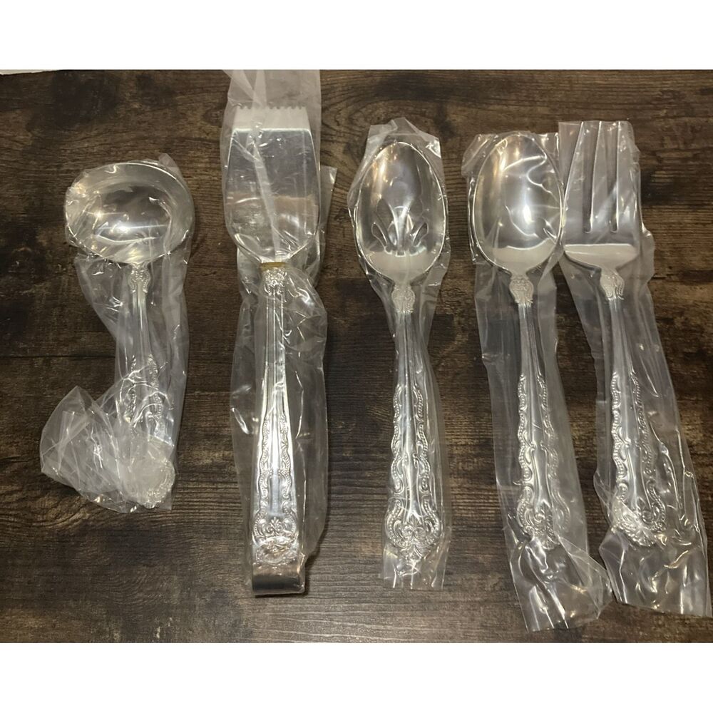 Reed & Barton New Richmond Hill 18/10 Stainless Steel Serving Flatware Set 10-Pc